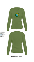 PNW Vets - Clark County 54348387 Women's Long Sleeve V-neck Shirt -1 42