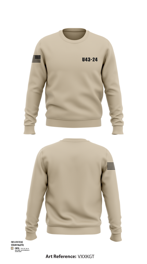 Crew Neck Sweatshirt, U43-24, Army, Teamtime, Team time, sublimation, custom sports apparel, team uniforms, spirit wear, spiritwear, sports uniforms, custom shirts, team store, custom team store, fundraiser sports, apparel fundraiser