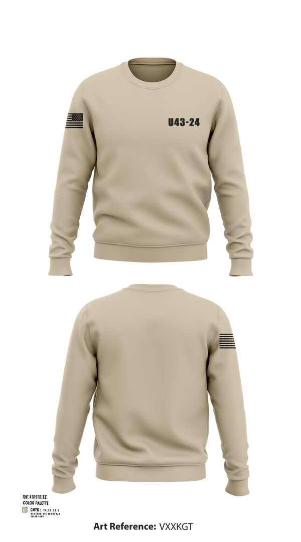 Crew Neck Sweatshirt, U43-24, Army, Teamtime, Team time, sublimation, custom sports apparel, team uniforms, spirit wear, spiritwear, sports uniforms, custom shirts, team store, custom team store, fundraiser sports, apparel fundraiser