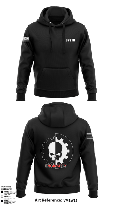 329th 95594346 Hoodie - 126