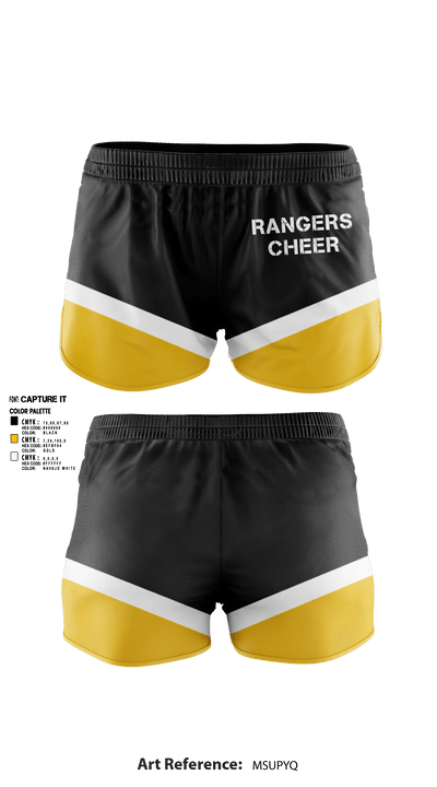 Rangers 9019283 Women's Shorts - 1