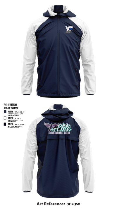 YAC Foundation (Young Athletes For Christ) 20003794 Windbreaker - 3