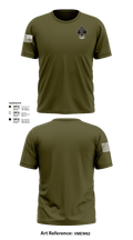 Connellsville Area Hugh School Junior ROTC 41673326 Short Sleeve Performance Shirt - 3