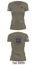 USS AMERICA LHA6 62231282 Women's Short Sleeve V-neck Shirt - 65
