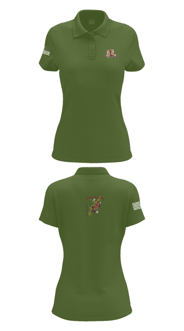 Womens Short Sleeve Performance Polo, 3rd G Co v2/8, Marines, Teamtime, Team time, sublimation, custom sports apparel, team uniforms, spirit wear, spiritwear, sports uniforms, custom shirts, team store, custom team store, fundraiser sports, apparel fundraiser