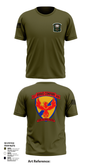 Short Sleeve Performance Shirt, B-Co 122 ASB, Army, Teamtime, Team time, sublimation, custom sports apparel, team uniforms, spirit wear, spiritwear, sports uniforms, custom shirts, team store, custom team store, fundraiser sports, apparel fundraiser