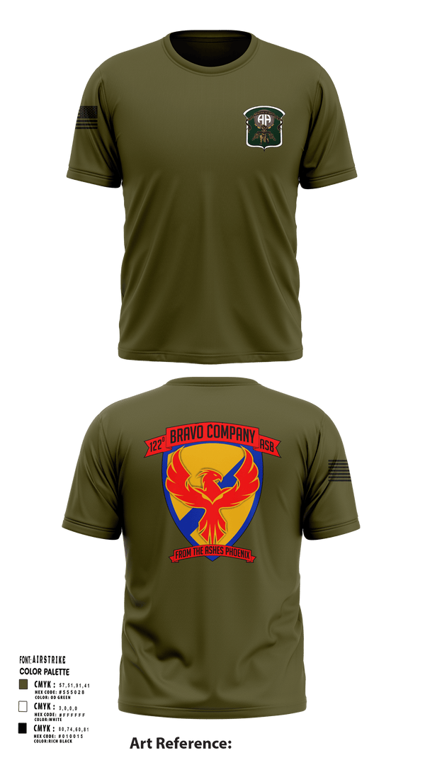 B-Co 122 ASB 42840392 Short Sleeve Performance Shirt - 118