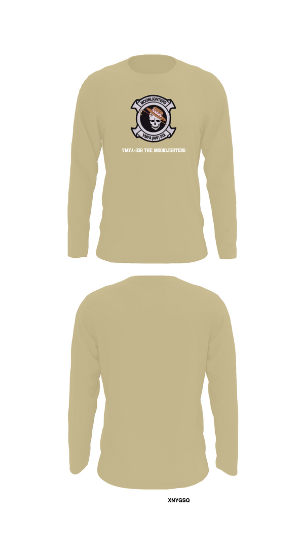 Long Sleeve Performance Shirt, VMFA-332 The Moonlighters, Marines, Teamtime, Team time, sublimation, custom sports apparel, team uniforms, spirit wear, spiritwear, sports uniforms, custom shirts, team store, custom team store, fundraiser sports, apparel fundraiser
