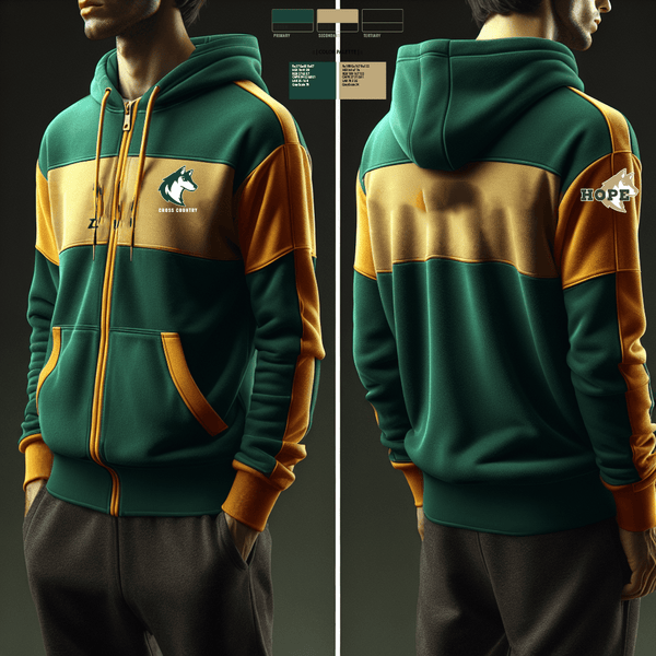 Zip Hoodie, Hope Christian High School Cross Country, Cross Country, Teamtime, Team time, sublimation, custom sports apparel, team uniforms, spirit wear, spiritwear, sports uniforms, custom shirts, team store, custom team store, fundraiser sports, apparel fundraiser