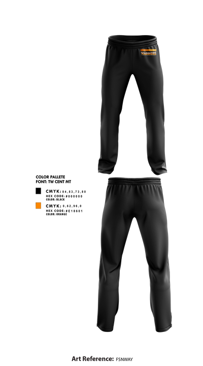 Southwest Warriors Basketball 70786569 Sweatpants - 1