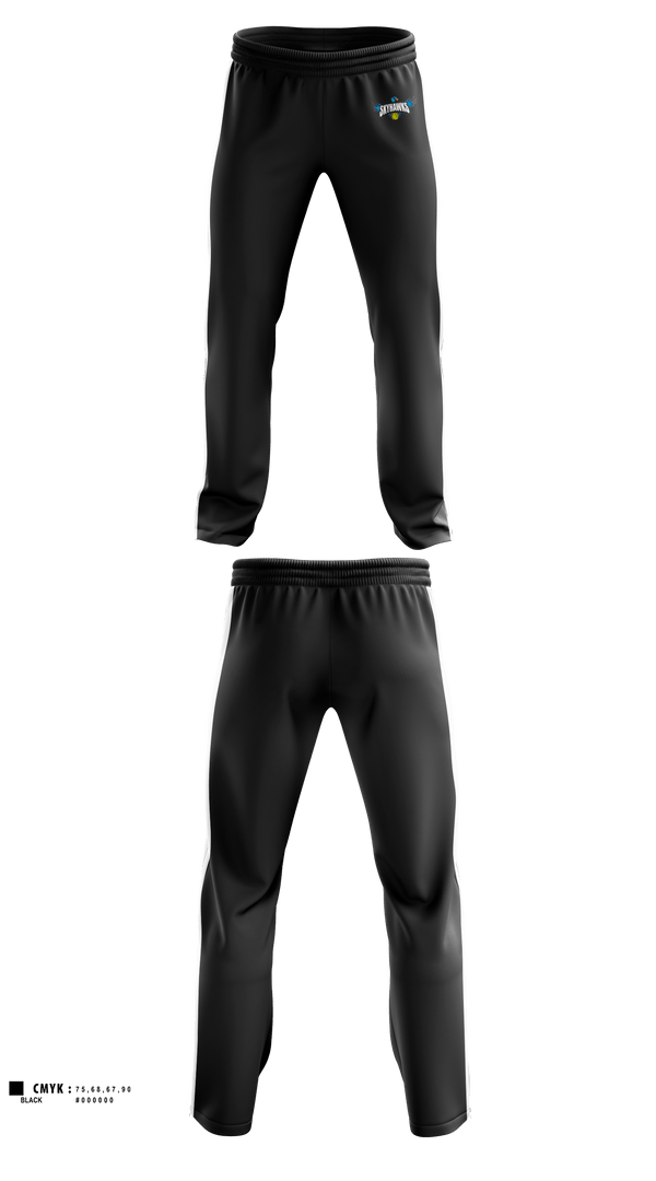 Sweatpants, Barrie North Winter Tennis, Tennis, Teamtime, Team time, sublimation, custom sports apparel, team uniforms, spirit wear, spiritwear, sports uniforms, custom shirts, team store, custom team store, fundraiser sports, apparel fundraiser
