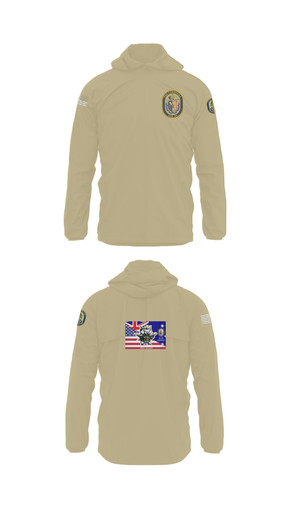 Windbreaker, USS CANBERRA (LCS 30), Navy, Teamtime, Team time, sublimation, custom sports apparel, team uniforms, spirit wear, spiritwear, sports uniforms, custom shirts, team store, custom team store, fundraiser sports, apparel fundraiser