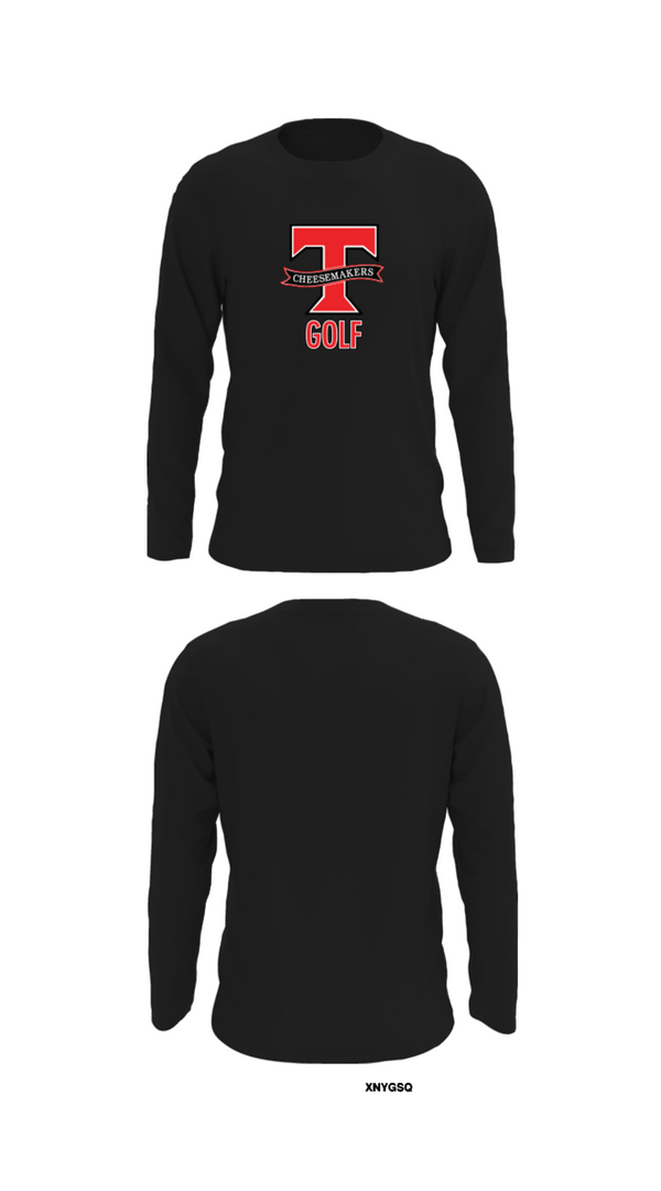 Long Sleeve Performance Shirt, Tillamook High School Golf, Golf, Teamtime, Team time, sublimation, custom sports apparel, team uniforms, spirit wear, spiritwear, sports uniforms, custom shirts, team store, custom team store, fundraiser sports, apparel fundraiser