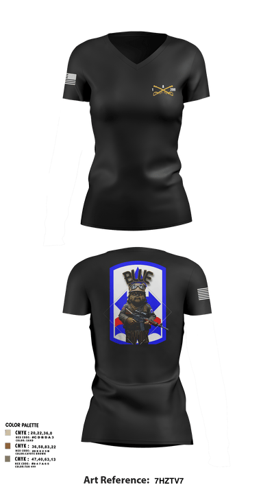 undefined Women's Short Sleeve V-neck Shirt - 3
