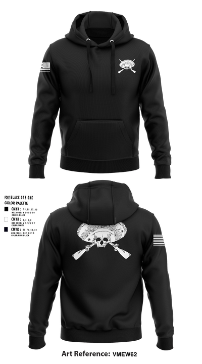Los Pistoleros 43095637 Hoodie - 1