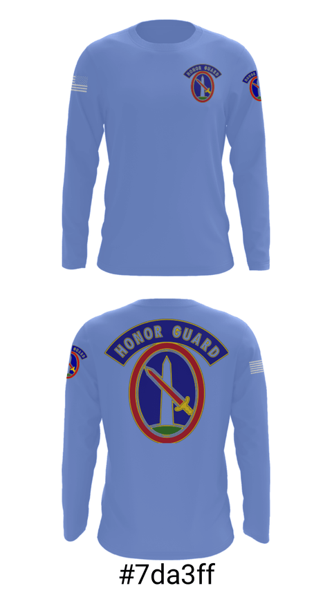Long Sleeve Performance Shirt, 3RD U S Infantry Brigade, Army, Teamtime, Team time, sublimation, custom sports apparel, team uniforms, spirit wear, spiritwear, sports uniforms, custom shirts, team store, custom team store, fundraiser sports, apparel fundraiser