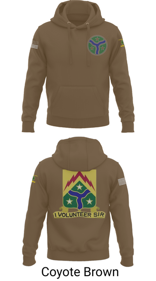 Hoodie, 278th Armored Cavalry, Army, Teamtime, Team time, sublimation, custom sports apparel, team uniforms, spirit wear, spiritwear, sports uniforms, custom shirts, team store, custom team store, fundraiser sports, apparel fundraiser