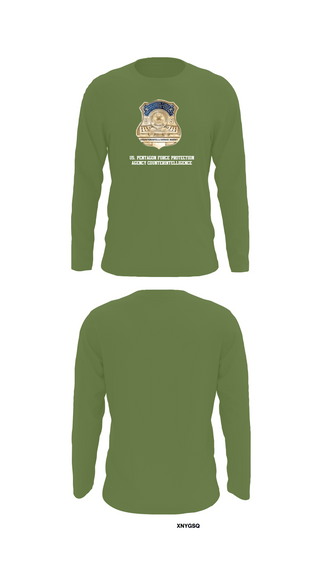 Long Sleeve Performance Shirt, US. Pentagon Force Protection Agency CounterintelligenceMARDET Fort Leonard Wood (FLW) DoD Interservice Non-Lethal Individual Weapons Instructor's Course Fort Leonard Wood Basic Military Police School House, Police, Teamtime, Team time, sublimation, custom sports apparel, team uniforms, spirit wear, spiritwear, sports uniforms, custom shirts, team store, custom team store, fundraiser sports, apparel fundraiser