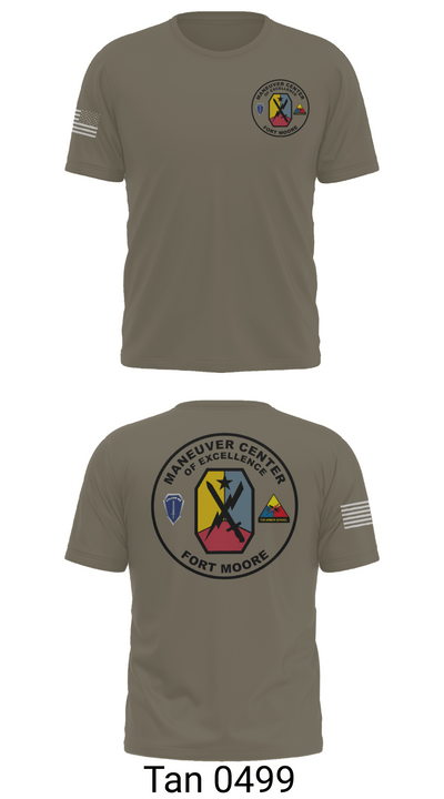 Fort moore 23614259 Old School Cotton Feel Shirt - 70