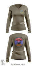 120th HHC 5866758 Women's Long Sleeve V-neck Shirt - 138