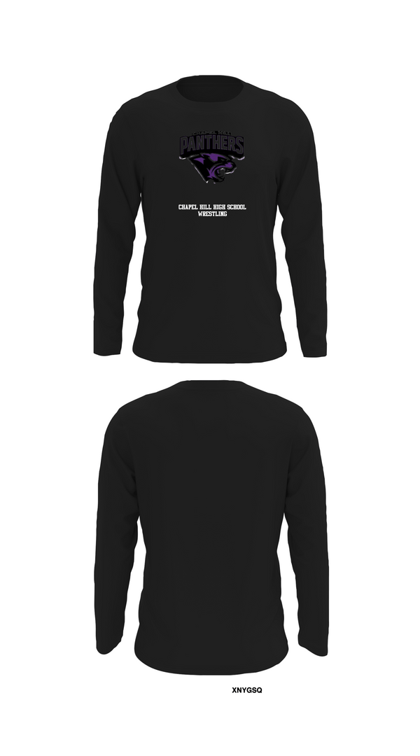 Long Sleeve Performance Shirt, Chapel Hill High School Wrestling, Wrestling, Teamtime, Team time, sublimation, custom sports apparel, team uniforms, spirit wear, spiritwear, sports uniforms, custom shirts, team store, custom team store, fundraiser sports, apparel fundraiser