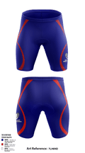 Blue Valley High School Volleyball 55453386 Men's Compression Shorts - 1