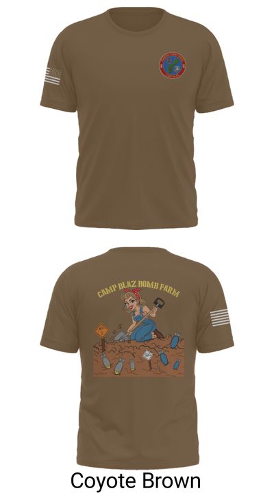 MCB Camp Blaz Ordnance 73476063 Old School Cotton Feel Shirt - 10