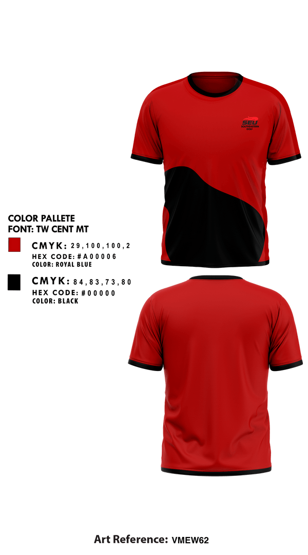 Short Sleeve Performance Shirt, Southeastern University Golf, Golf, Teamtime, Team time, sublimation, custom sports apparel, team uniforms, spirit wear, spiritwear, sports uniforms, custom shirts, team store, custom team store, fundraiser sports, apparel fundraiser