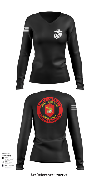 Womens Long Sleeve Vneck Shirt, V3/2, , Teamtime, Team time, sublimation, custom sports apparel, team uniforms, spirit wear, spiritwear, sports uniforms, custom shirts, team store, custom team store, fundraiser sports, apparel fundraiser