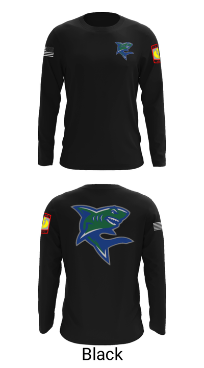 Bullshark Battalion 90693069 Long Sleeve Performance Shirt - 26