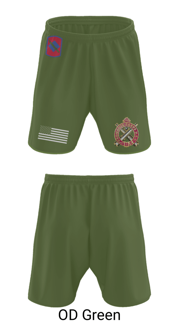 Athletic Shorts With Pockets, Fox Company 39th BSB (FA FSC), National Guard, Teamtime, Team time, sublimation, custom sports apparel, team uniforms, spirit wear, spiritwear, sports uniforms, custom shirts, team store, custom team store, fundraiser sports, apparel fundraiser