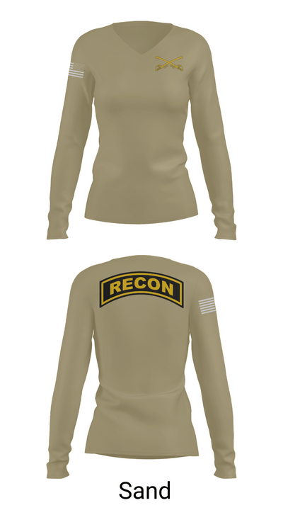 Cowboy 6627900 Women's Long Sleeve V-neck Shirt -1 97