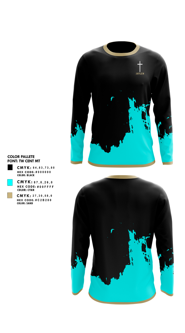 Long Sleeve Performance Shirt, Jaylen, Golf, Teamtime, Team time, sublimation, custom sports apparel, team uniforms, spirit wear, spiritwear, sports uniforms, custom shirts, team store, custom team store, fundraiser sports, apparel fundraiser
