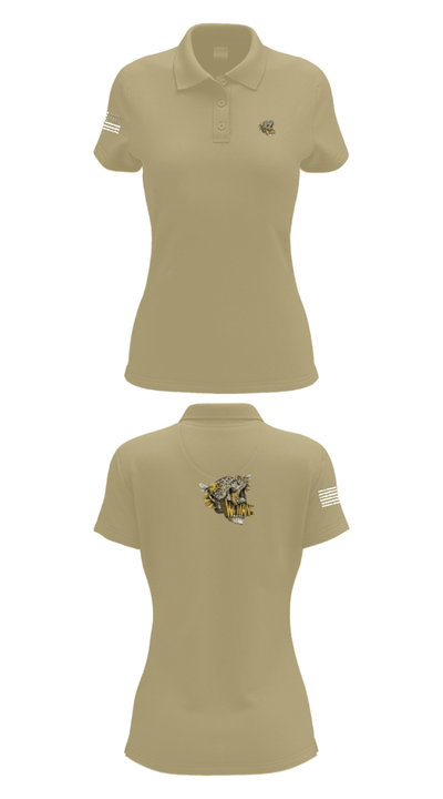 C-10 TRP white platoon 11255511 Women's Short Sleeve Performance Polo  - 95