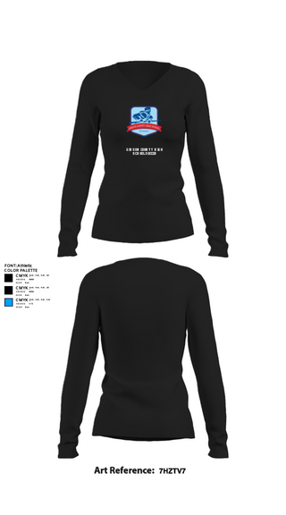Womens Long Sleeve Vneck Shirt, Gibson County High School Soccer, Women's Soccer, Teamtime, Team time, sublimation, custom sports apparel, team uniforms, spirit wear, spiritwear, sports uniforms, custom shirts, team store, custom team store, fundraiser sports, apparel fundraiser