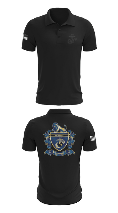 MHS MCJROTC 59562890 Short Sleeve Performance Polo - 27
