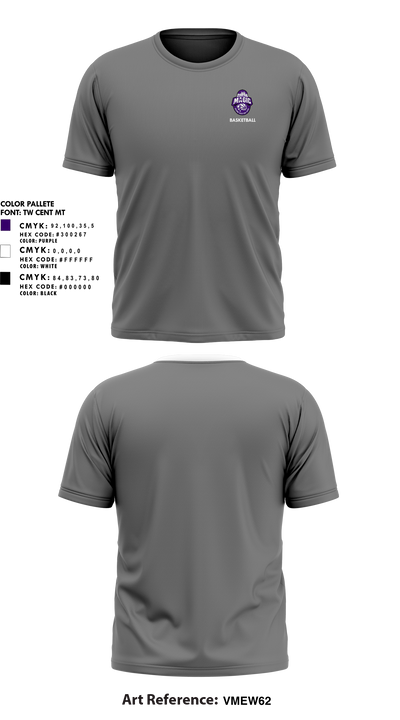 Northwest Magic Basketball 74207630 Short Sleeve Performance Shirt - 15