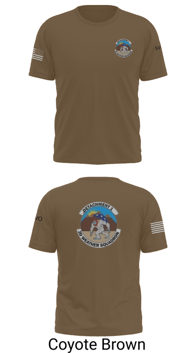 Detachment 1, 3rd Combat Weather Sqd 68533105 Short Sleeve Performance Shirt - 16