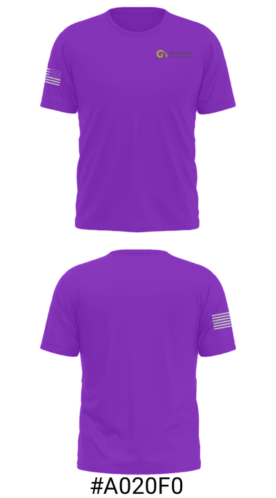 Robinson Middle School Track 2312219 Short Sleeve Performance Shirt - 19