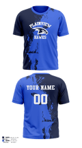 Plainview Little League 37284213 Short Sleeve Performance Shirt - 17