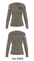Detachment 035 78200386 Women's Long Sleeve V-neck Shirt - 77