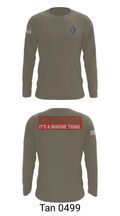 1st Marine Regiment 32808075 Long Sleeve Performance Shirt - 48