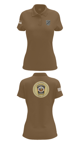 Womens Short Sleeve Performance Polo, Swampscott Police, Police, Teamtime, Team time, sublimation, custom sports apparel, team uniforms, spirit wear, spiritwear, sports uniforms, custom shirts, team store, custom team store, fundraiser sports, apparel fundraiser