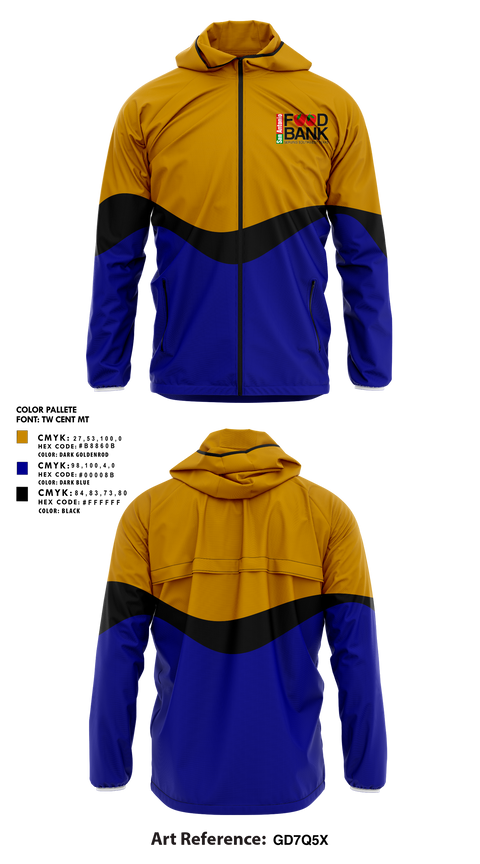 Windbreaker, San Antonio Food Bank, , Teamtime, Team time, sublimation, custom sports apparel, team uniforms, spirit wear, spiritwear, sports uniforms, custom shirts, team store, custom team store, fundraiser sports, apparel fundraiser
