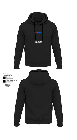 Hoodie, TN VFW, Army, Teamtime, Team time, sublimation, custom sports apparel, team uniforms, spirit wear, spiritwear, sports uniforms, custom shirts, team store, custom team store, fundraiser sports, apparel fundraiser