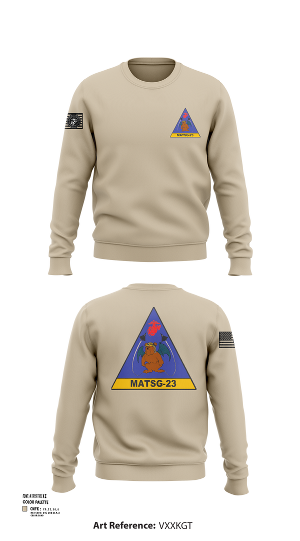 Crew Neck Sweatshirt, matsg-23, Marines, Teamtime, Team time, sublimation, custom sports apparel, team uniforms, spirit wear, spiritwear, sports uniforms, custom shirts, team store, custom team store, fundraiser sports, apparel fundraiser