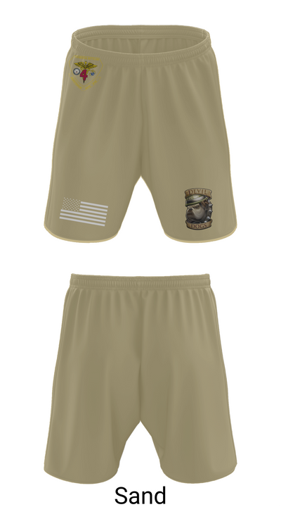 4th Med Battalion 81744782 Athletic Shorts With Pockets - 89