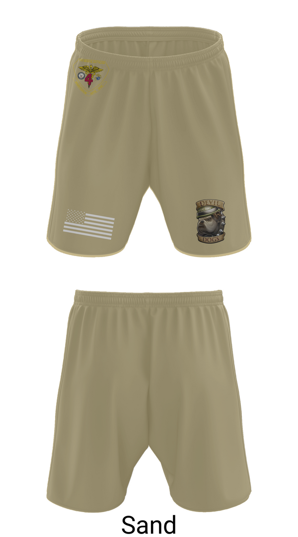 Athletic Shorts With Pockets, 4th Med Battalion, Marines, Teamtime, Team time, sublimation, custom sports apparel, team uniforms, spirit wear, spiritwear, sports uniforms, custom shirts, team store, custom team store, fundraiser sports, apparel fundraiser