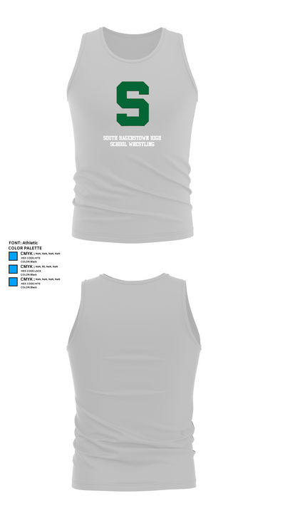 South Hagerstown High School Wrestling 17384983 Tank Top - 13