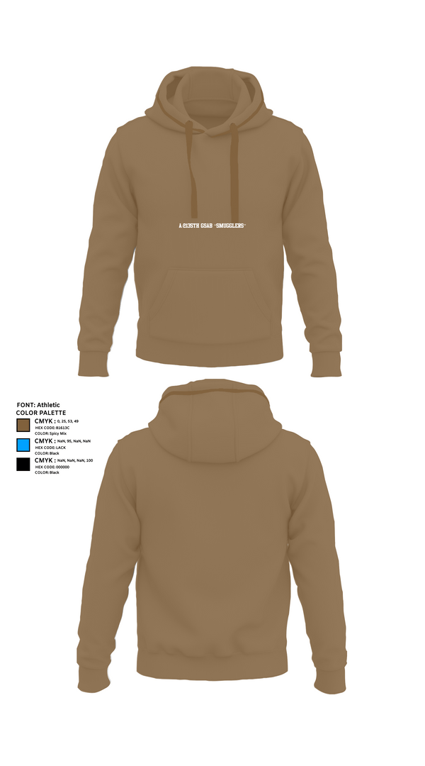 Hoodie, A/2135th GSAB “SMUGGLERS”, Army, Teamtime, Team time, sublimation, custom sports apparel, team uniforms, spirit wear, spiritwear, sports uniforms, custom shirts, team store, custom team store, fundraiser sports, apparel fundraiser